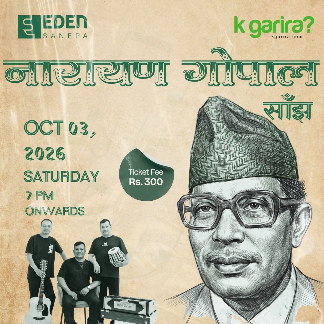 Narayan Gopal Sanjh at Eden Sanepa Ft. Indreni