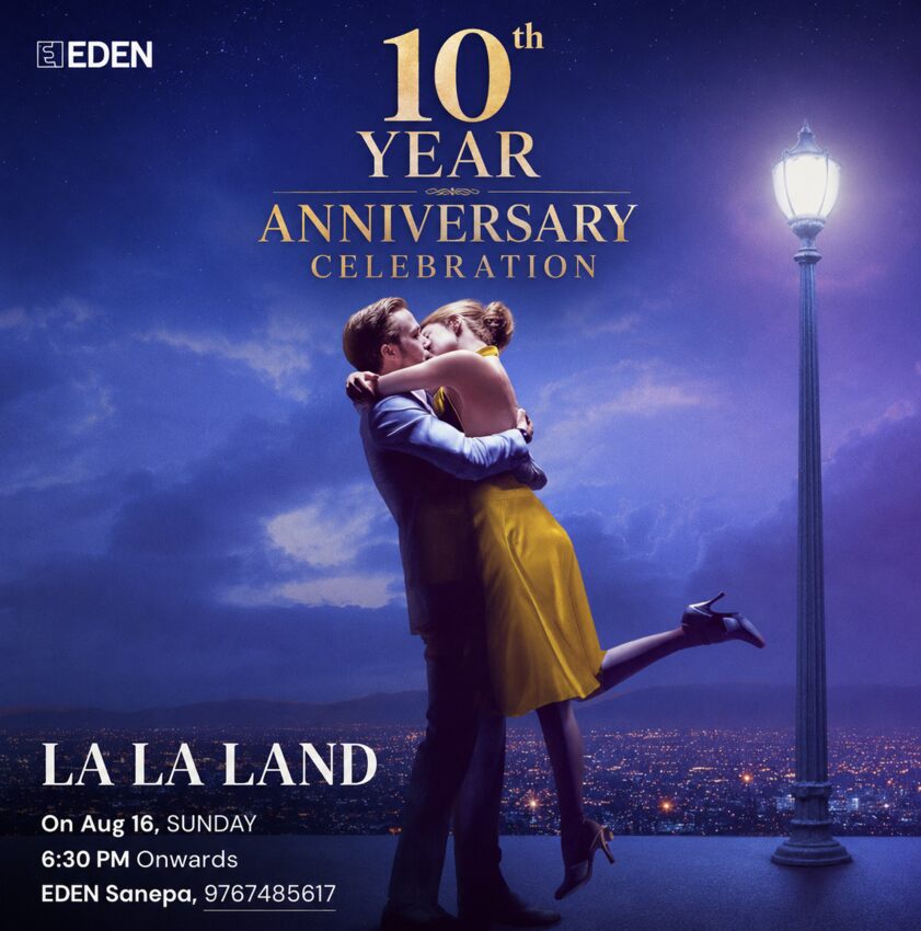 10th Year  Anniversary Celebration La La Land