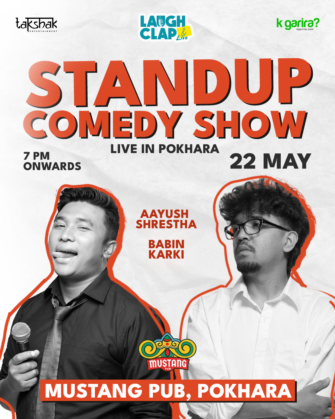 STAND UP COMEDY SHOW LIVE IN POKHARA - AAYUSH X BABIN