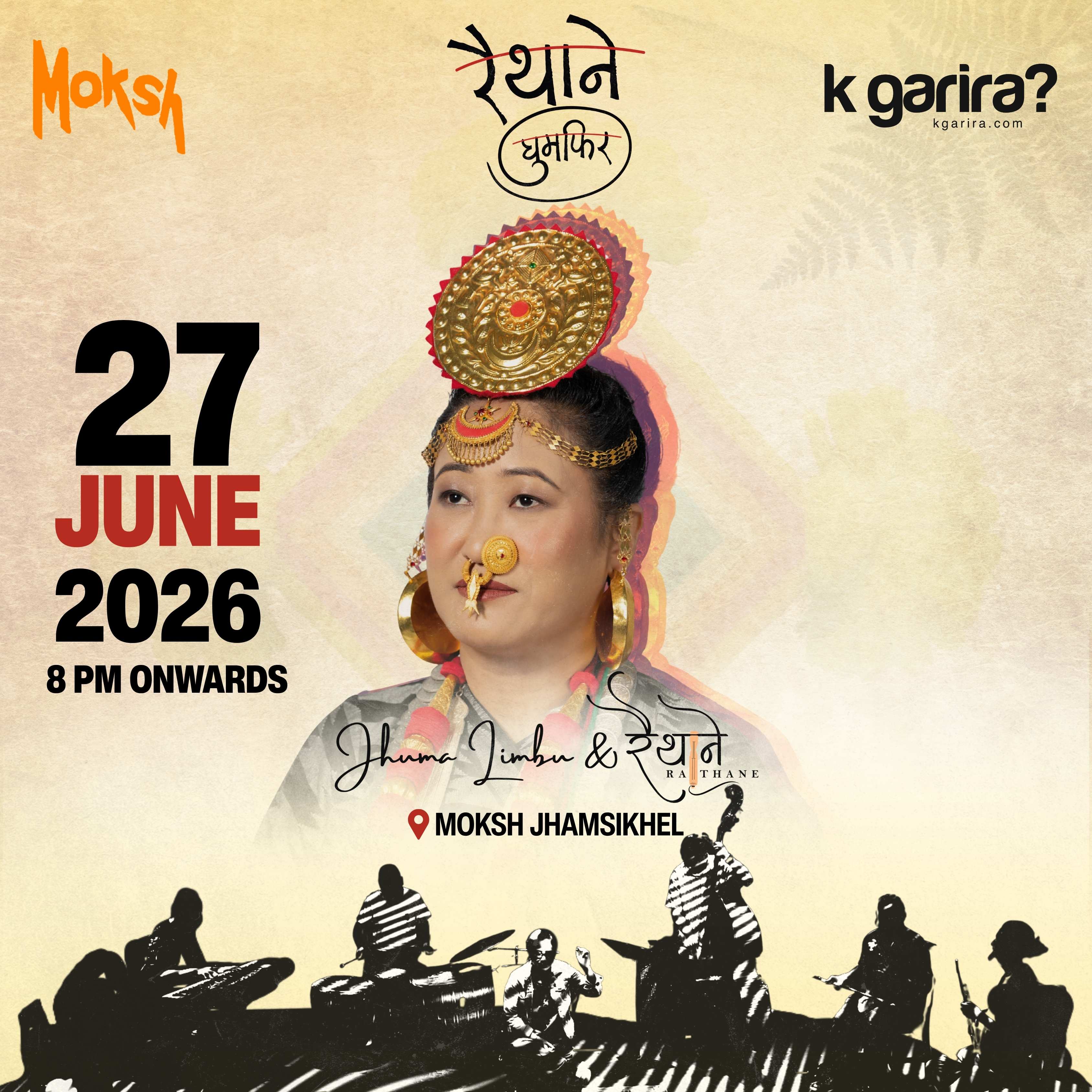 Raithane Ghumphir Ft. Jhuma Limbu & Raithane at Moksh