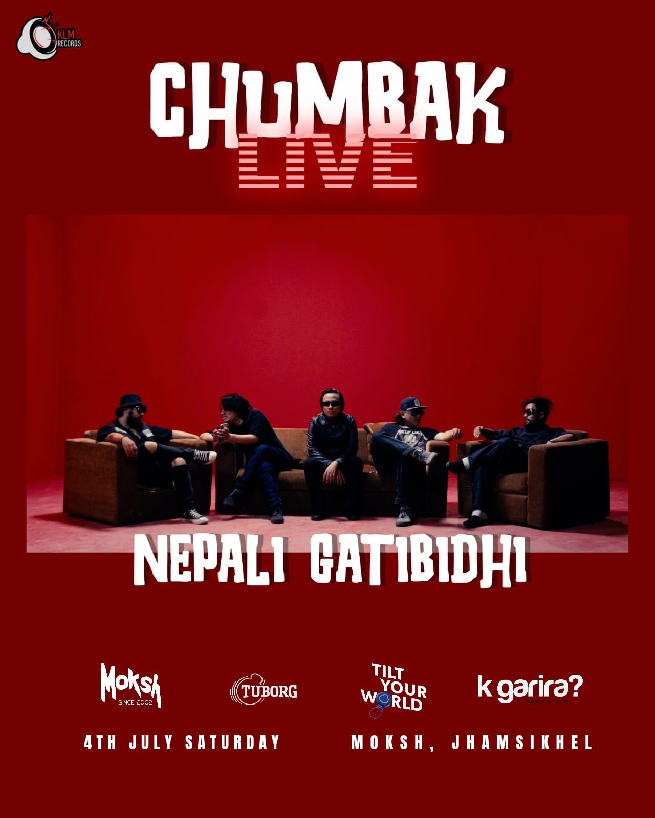 Chumbal Live at Moksh | Nepali Gatibidhi